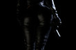 © PixlMakr - Sexy female assassin in leather suit