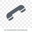© t-vector-icons - Telephone icon. Telephone design concept from Electronic devices collection. Simple element vector illustration on transparent background.