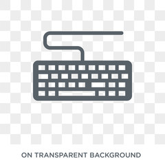 Wall Mural - keyboard icon. keyboard design concept from electronic devices collection. simple element vector ill