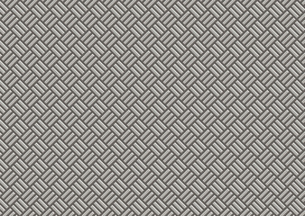 Poster - structured alluminium diamond plate background