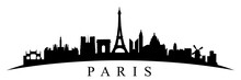 Paris Silhouette - Stock Vector