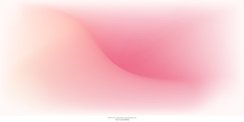 Wall Mural - Vector abstract blurred gradient pink and red curve background. in concept of love, sweet, valentines day.