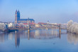 Magdeburg im Winter