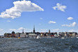 Stockholm old town seen from the water