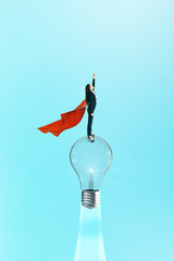 Canvas Print - confidence and success concept
