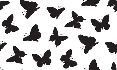 Wall Mural - Butterfly. Vector drawing