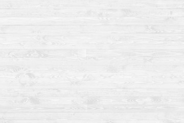 Wall Mural - White wood texture background top view. Light wooden surface backdrop.