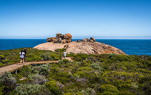 Remarkable Rocks Panorama View On Kangaroo Island In Australia