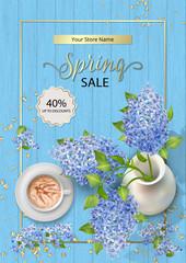 Wall Mural - Spring Sale Poster