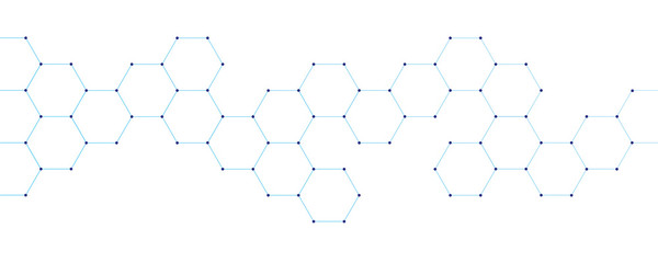 technical honeycomb digital electronics on white background vector illustration EPS10