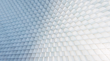 Poster - abstract cubic stone texture background
