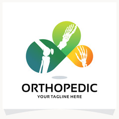 Wall Mural - Orthopedic Logo Design Template Inspiration