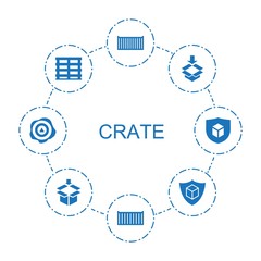 Poster - crate icons
