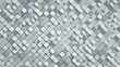 White rhomb mosaic surface 3D render