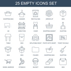 Sticker - empty icons