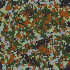 Wall Mural - Belgian Flectarn Camouflage seamless patterns