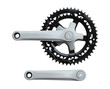 © Winai Tepsuttinun - Crankset crankarm bicycle part isolated on white background