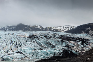 Wall Mural - The surreal landscape in Iceland