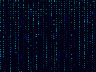 Matrix background. Vector illustration for card or poster
