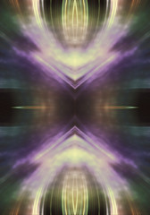 Canvas Print - abstract artistic fractal 3d computer generated pure colorful energetic background