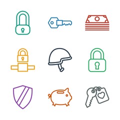 Sticker - safe icons