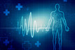 © jijomathai - 2d illustration Human Male Muscle Body
