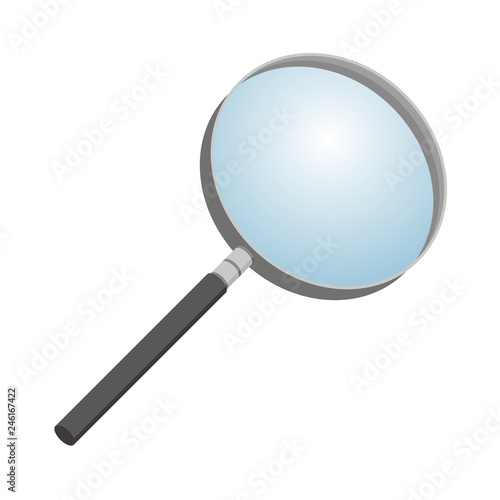 虫眼鏡 ルーペ Stock Vector Adobe Stock