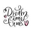 © yana2607 - Vector hand drawn lettering phrase. Modern brush calligraphy.
