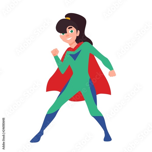 Superhero, superkid or supergirl Tableau sur Toile