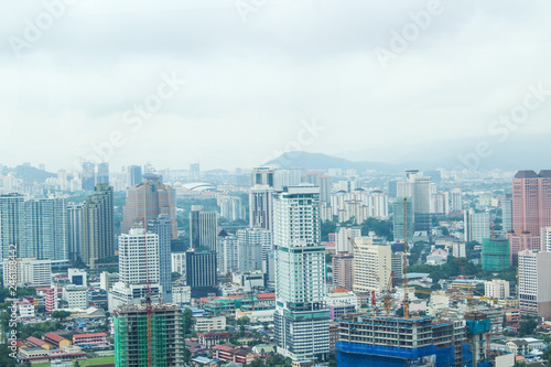 City View From The Top Floor Of Petronas Twin Towers