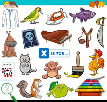 X Is For Educational Game For Children