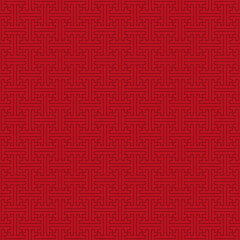 Lunar New Year Seamless Pattern - Red pattern design for Lunar or Chinese New Year
