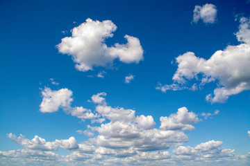Wall Mural - Sky with clouds