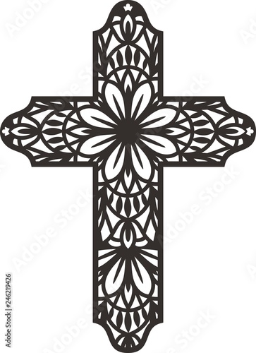 Download Mandala Cross - Buy this stock vector and explore similar ...