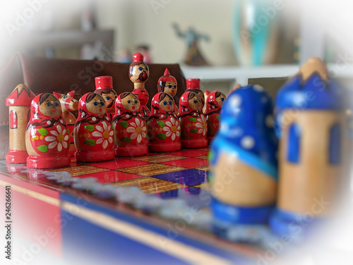 russian doll chess set