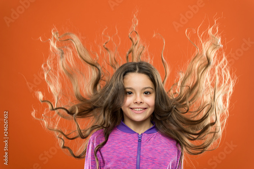 Strong And Healthy Hair Concept How To Treat Curly Hair