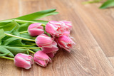 Fototapeta Tulipany - Spring Tulips Background