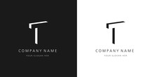 T Logo Letter Design	