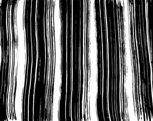 Brush grunge pattern. White and black vector.