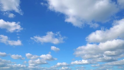 Wall Mural - the clear sky with a cloud