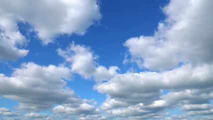 Wall Mural - the clear sky with a cloud