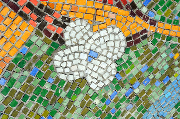 beautiful mosaic of stone