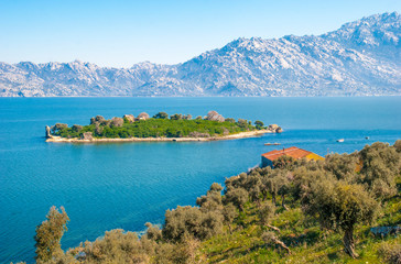 Lake Bafa in Turkey