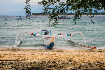 Wall Mural - Barco da indonesia