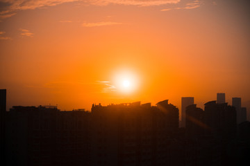 Sunrise in Fuzhou