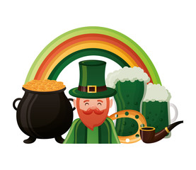 Wall Mural - happy st patricks day