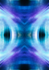 Canvas Print - abstract artistic 3d computer generated pure energetic colorful fractal background