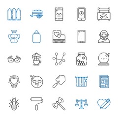 Sticker - art icons set