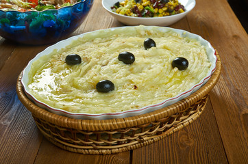 Wall Mural - Portuguese Salt Cod and Potato Casserole