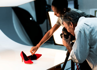 Poster - Product photography shoot of shoes